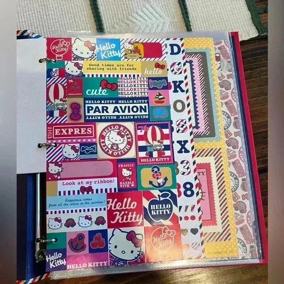 Hello Kitty travel scrapbook, see photos - Picture 5 of 9